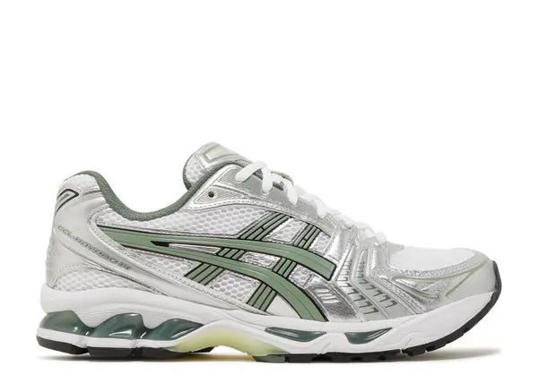 ASICS Gel-Kayano 14 White Pure Silver Slate Grey Sage I Amsterdam