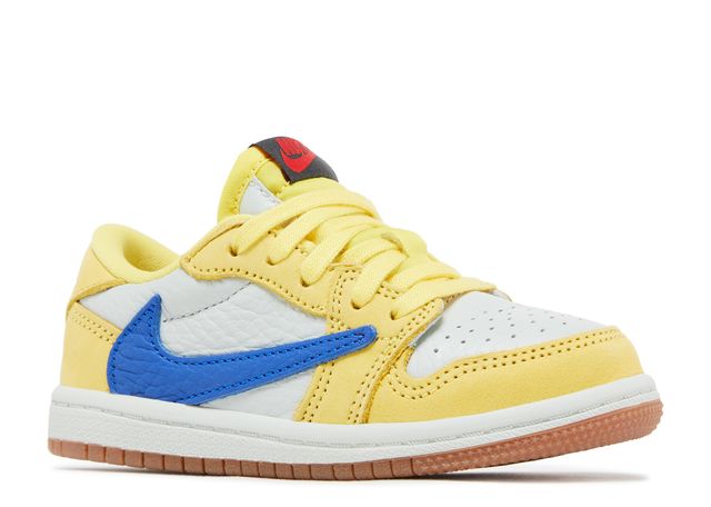 Nike Jordan 1 Retro Low OG SP Travis Scott Canary (TD)