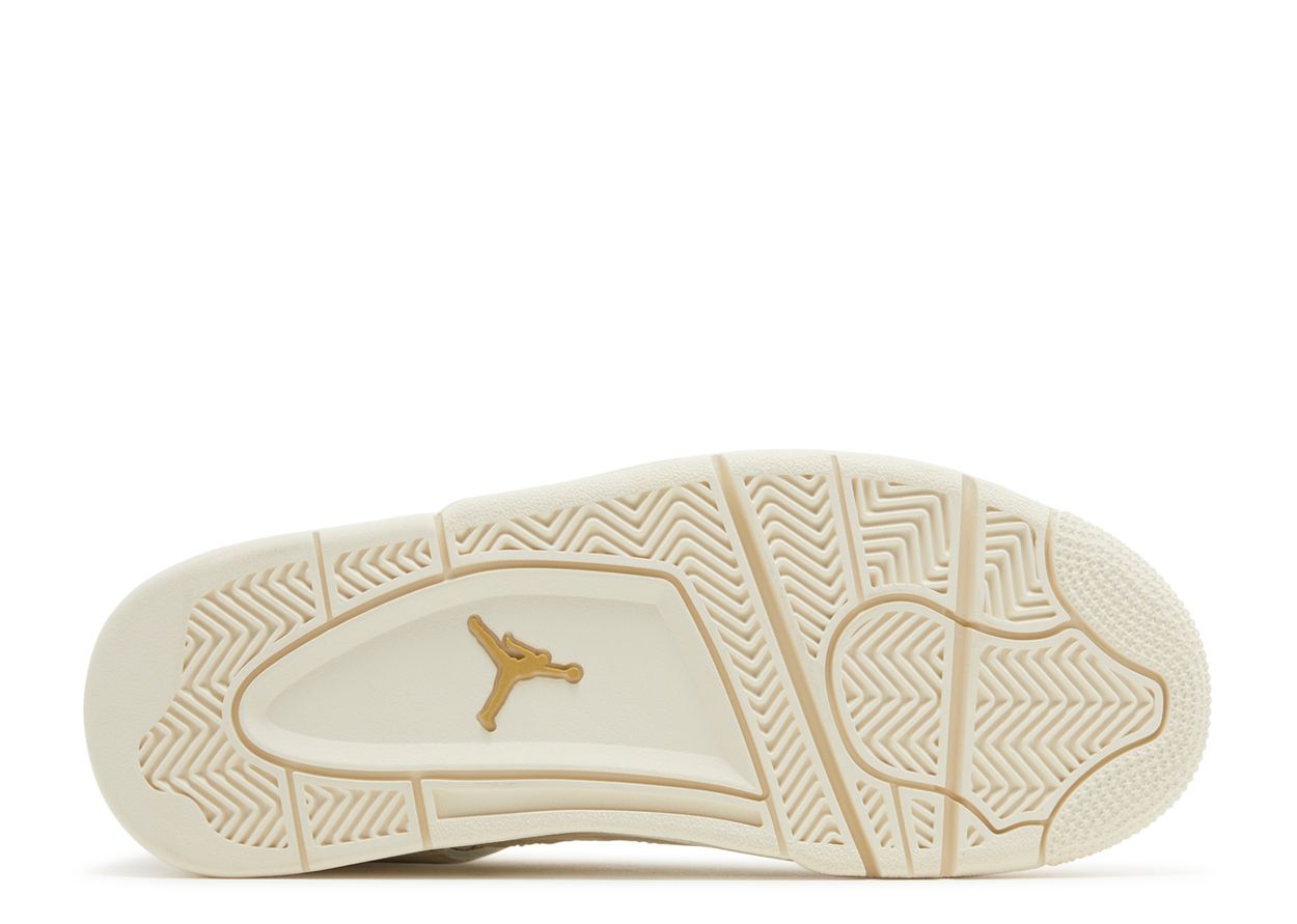 Nike Air Jordan 4 Metallic Gold