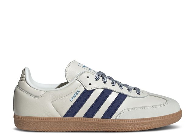 Adidas Samba Off White Dark Blue