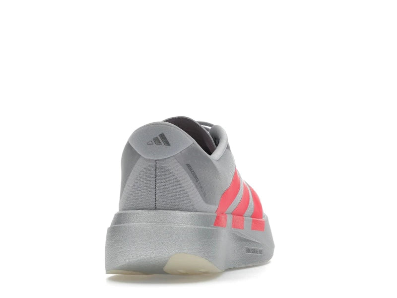 adidas Adizero Evo SL Silver Metallic Lucid Red