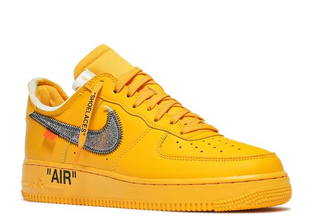 Nike Air Force 1 Low OFF-White ICA University Gold