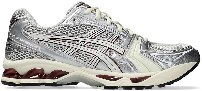 ASICS Gel-Kayano 14 Ivory Cream Burgundy