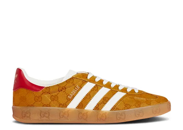 Adidas Gazelle Gucci Original GG Beige Brown