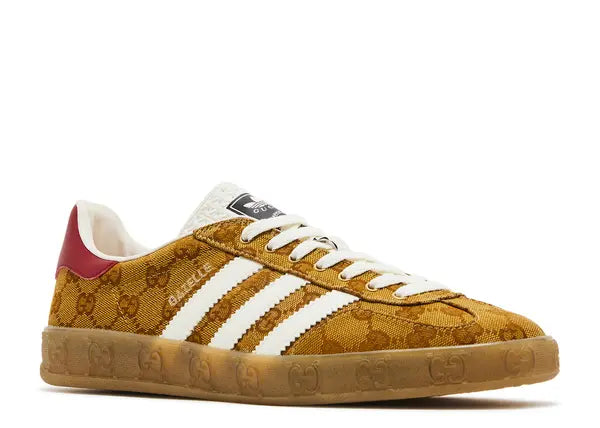Adidas Gazelle Gucci Original GG Beige Brown