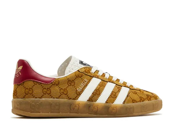 Adidas Gazelle Gucci Original GG Beige Brown