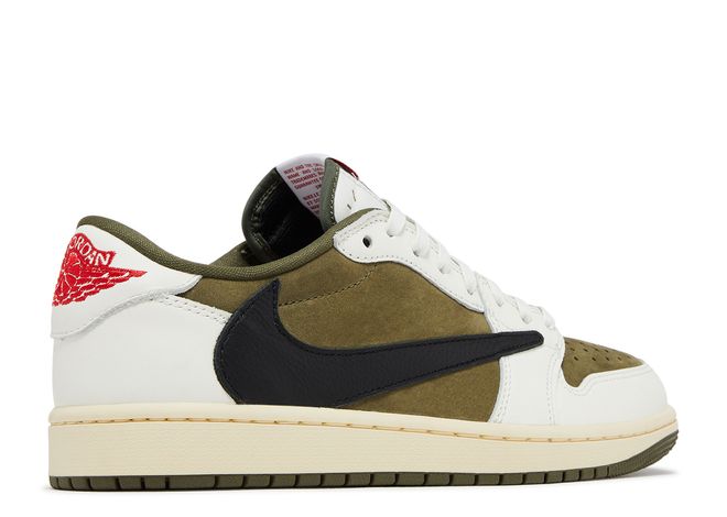 Nike Air Jordan 1 Low Travis Scott Medium Olive