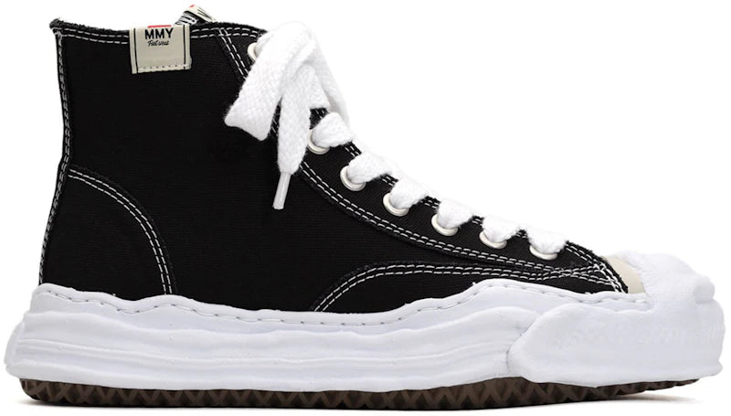 Maison Mihara Yasuhiro Hank OG Sole Canvas Hi Black White