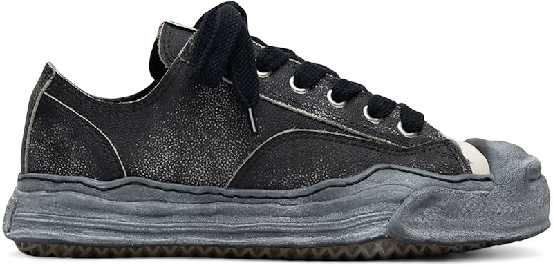 Maison Mihara Yasuhiro Hank OG Sole Shrink Leather Low Black