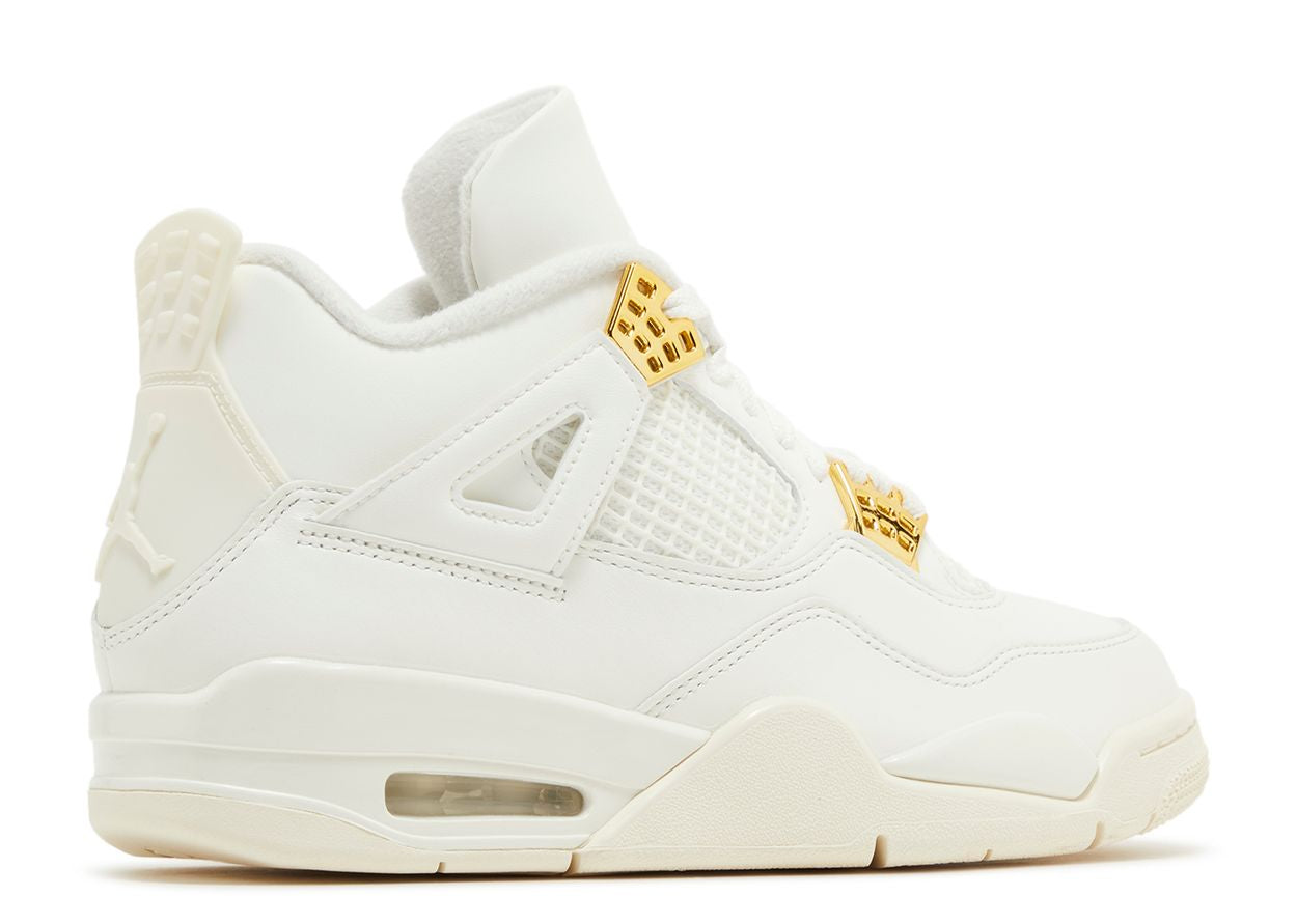 Nike Air Jordan 4 Metallic Gold