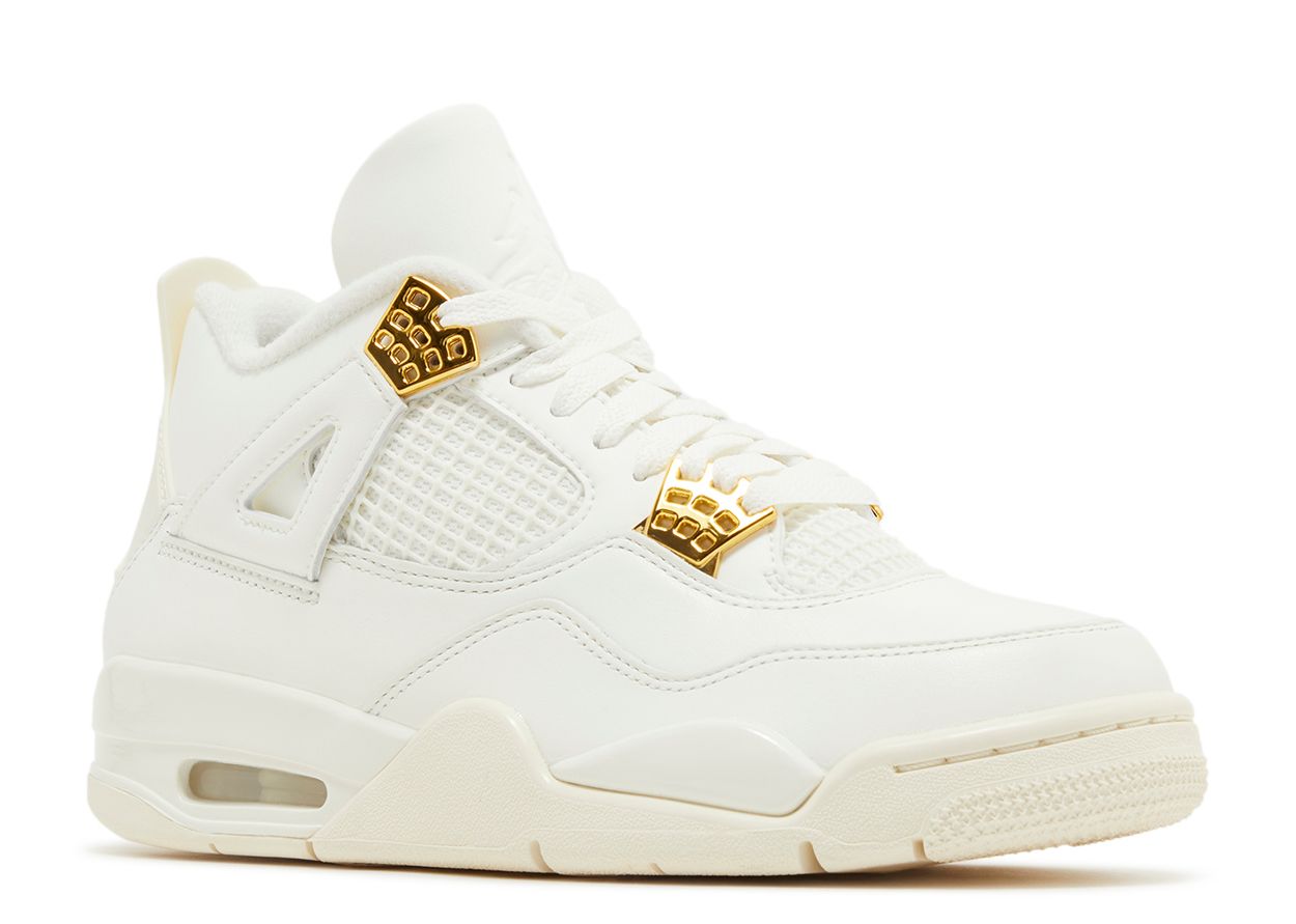 Nike Air Jordan 4 Metallic Gold