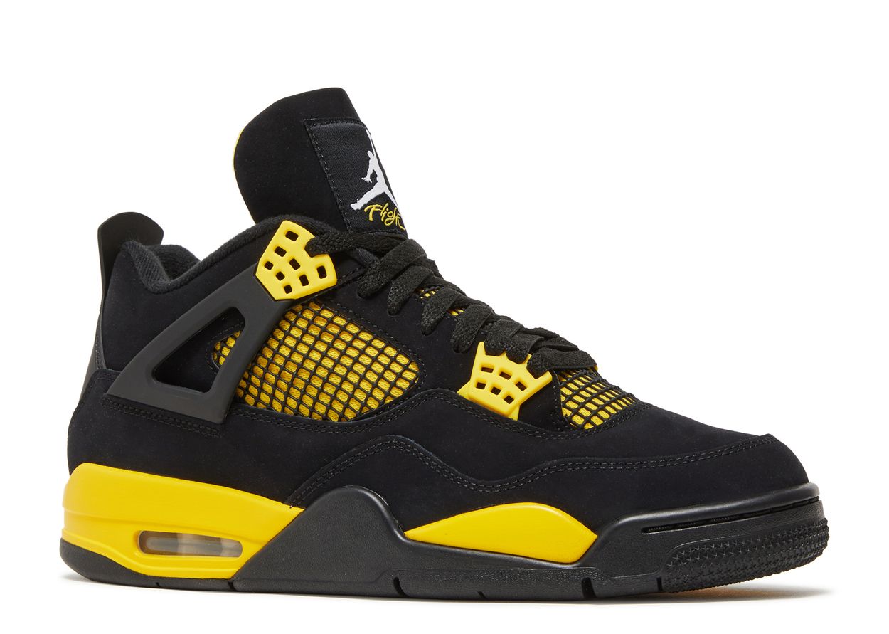 Nike Air Jordan 4 Retro Yellow Thunder (2023)