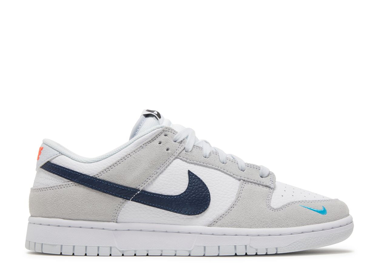 Nike Dunk Low Mini Swoosh Football Grey