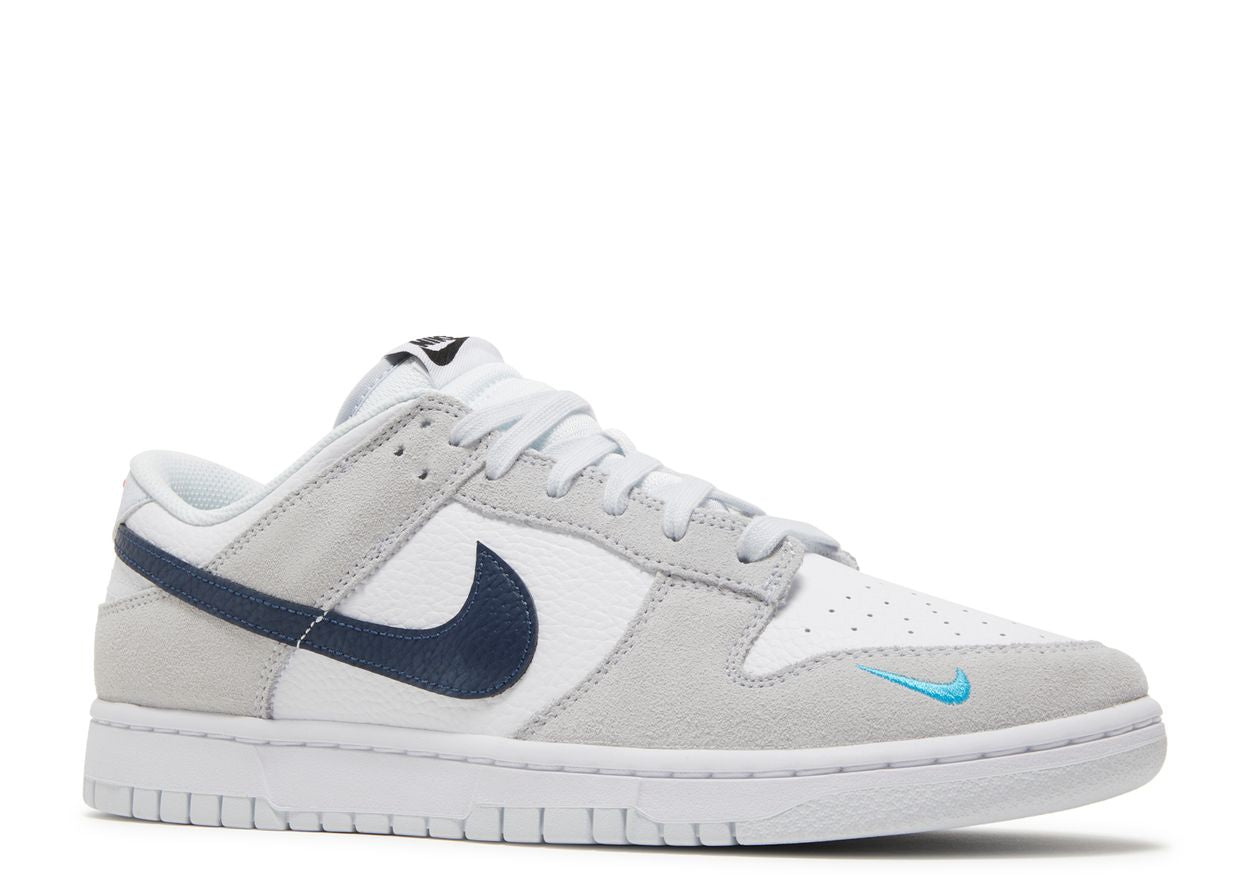 Nike Dunk Low Mini Swoosh Football Grey