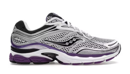 Saucony ProGrid Omni 9 White Black Silver Purple