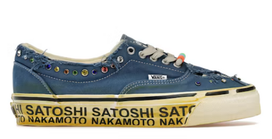 Vans OTW Era 95 Satoshi Nakamoto Round Lucky Charm Navy