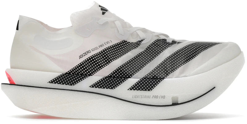 adidas Adizero Adios Pro Evo 3 White Black