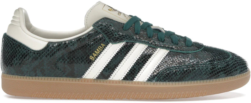 adidas Samba OG Snakeskin Collegiate Green (Women's)