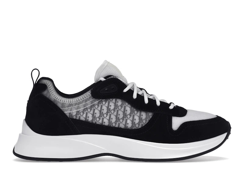 Dior B25 Oblique Runner Sneaker Black Suede