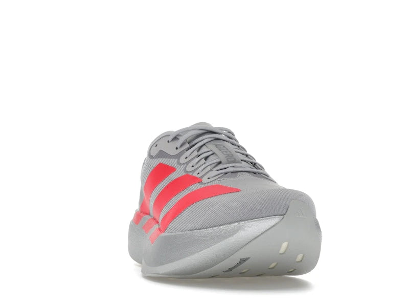 adidas Adizero Evo SL Silver Metallic Lucid Red