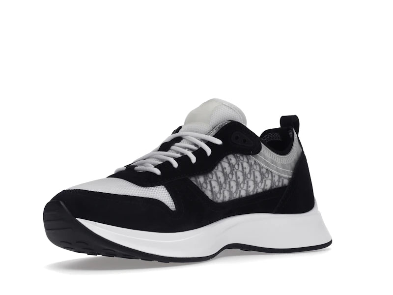 Dior B25 Oblique Runner Sneaker Black Suede