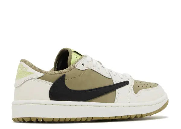 Nike Air Jordan 1 Retro Low Golf Travis Scott Neutral Olive